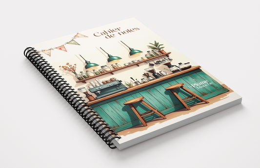 Cahier de notes - Café