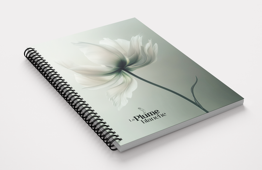Cahier de notes - Fleur émeraude