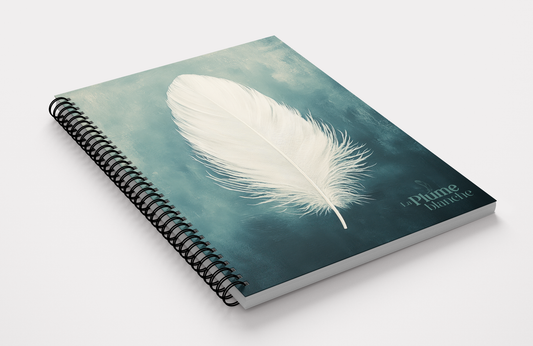 Cahier de notes - Plume blanche