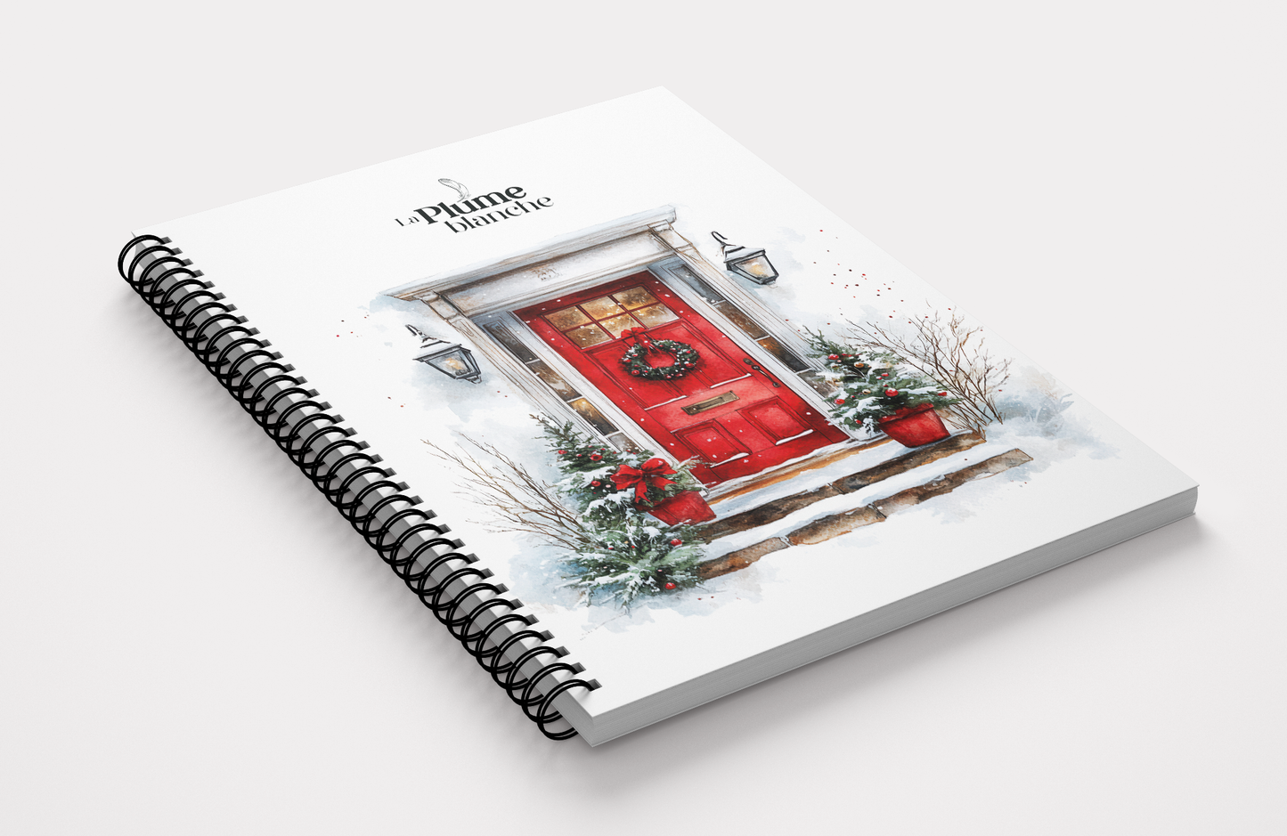 Cahier de notes - La porte rouge