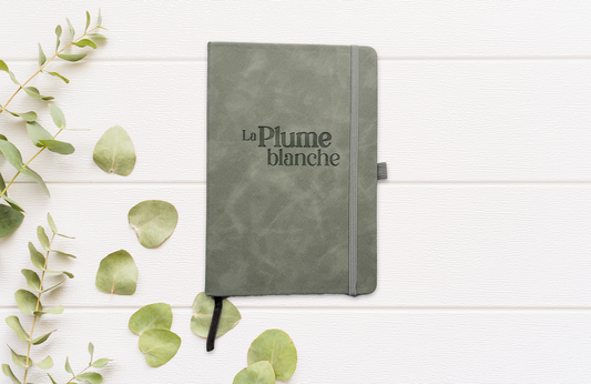 Cahiers de notes en cuir vegan (pointillé)